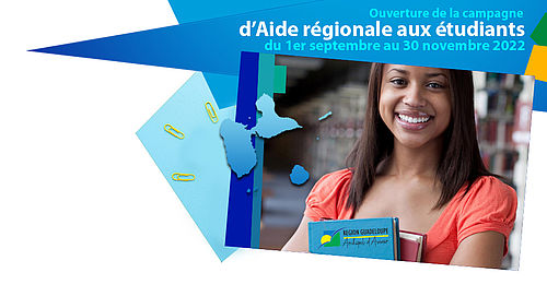 Région Guadeloupe-Ouverture de la campagne de dépôt des dossiers de demande d’aide régionale aux étudiants