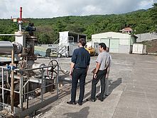 Centrale geothermique de bouillante