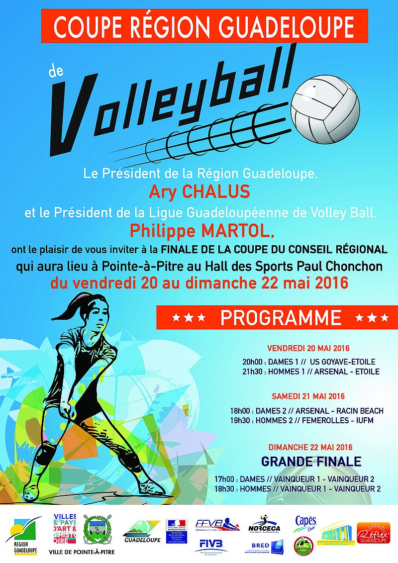Région Guadeloupe-Coupe régionale de Volley Ball