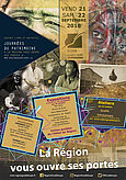 Journées Européennes du Patrimoine 2018, en région