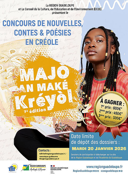 Région Guadeloupe-[CANDIDATURE CONCOURS] Majò an maké kréyòl