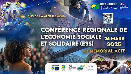 Région Guadeloupe-3ème Conférence régionale de l’Économie Sociale et Solidaire de Guadeloupe