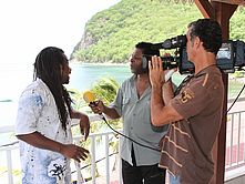 Tournage de la serie Death In Paradise
