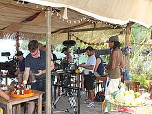 Tournage de la serie Death In Paradise