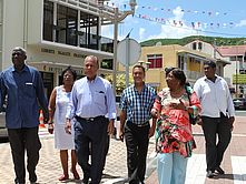 Tournage de la serie Death In Paradise