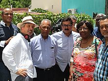 Tournage de la serie Death In Paradise