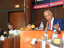 Signature de la declaration finale de la 20e Conference des Presidents des RUP