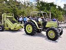 Ramassage de sargasse