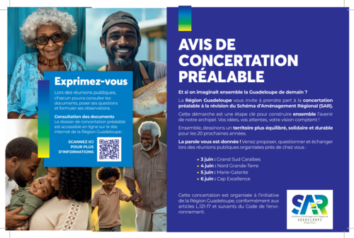 Région Guadeloupe-Révision du Schéma d'Aménagement Régional (SAR)