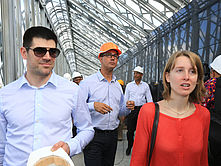 RUP Visite de projets finances par les fonds europeens