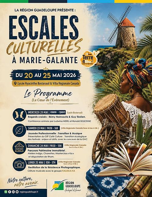 Région Guadeloupe-[EVENEMENT] La Région Guadeloupe célèbre la culture à Marie-Galante