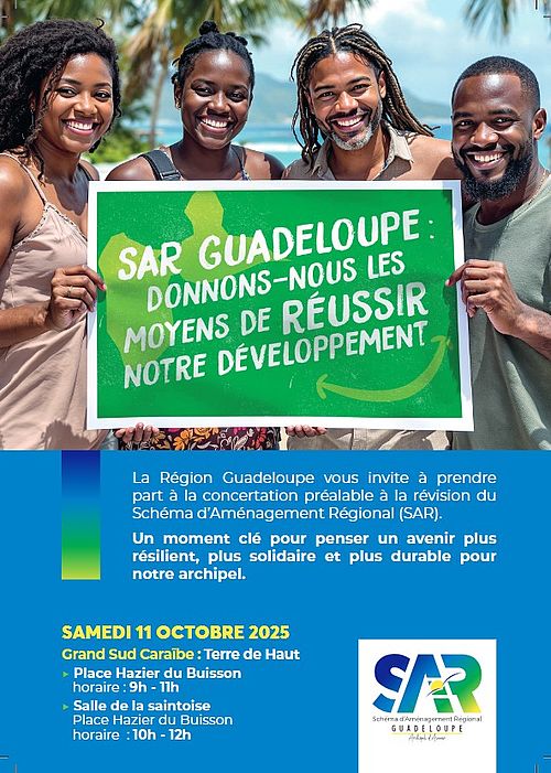 Région Guadeloupe-Révision du SAR - Concertation à TERRE DE HAUT
