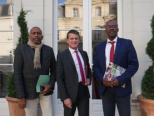 Région Guadeloupe-Rencontre entre le président du conseil régional et le ministre des Outre-mer